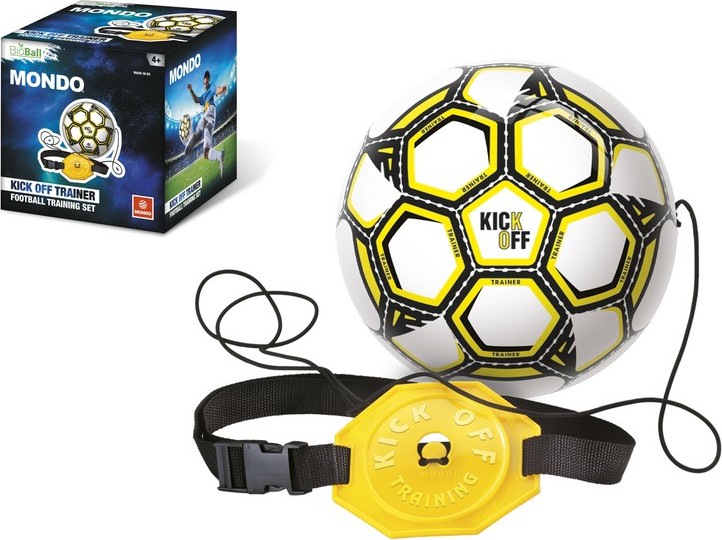 MONDO KICK OFF na gumě 007Míč TRAINING bílá 18007