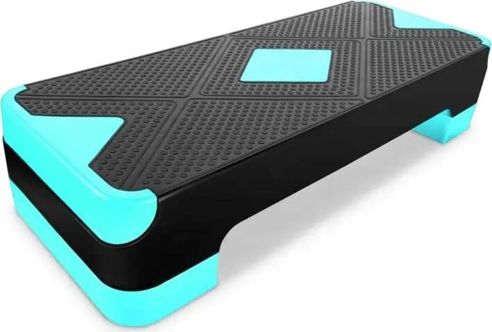 Bedýnka SEDCO AEROBIC STEP 68x28x10-15 černá/modrá SP1010