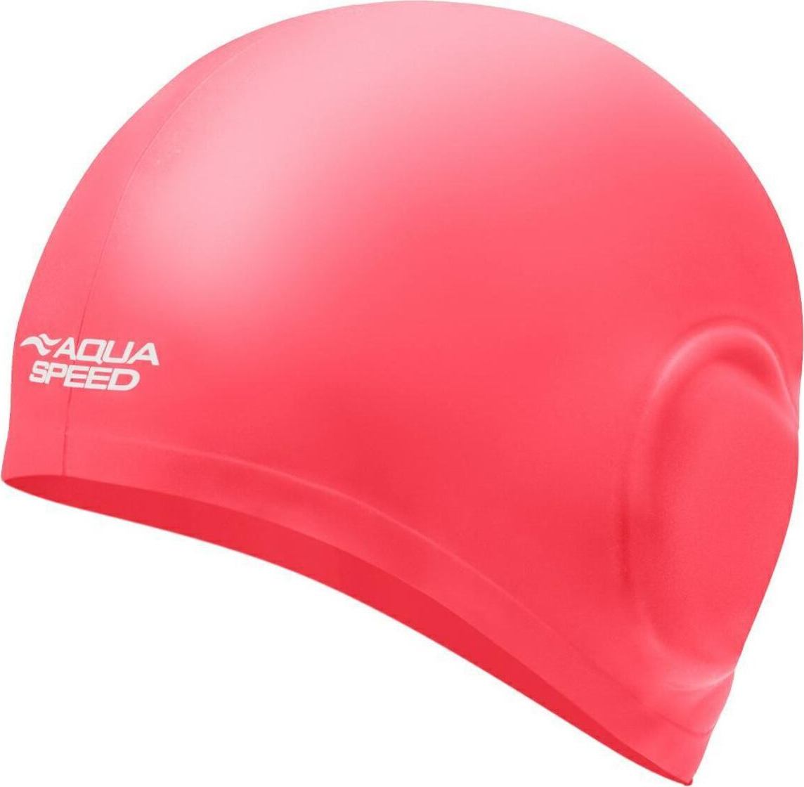 Aqua-Speed Volume Ear Cap koupací čepice lososová
