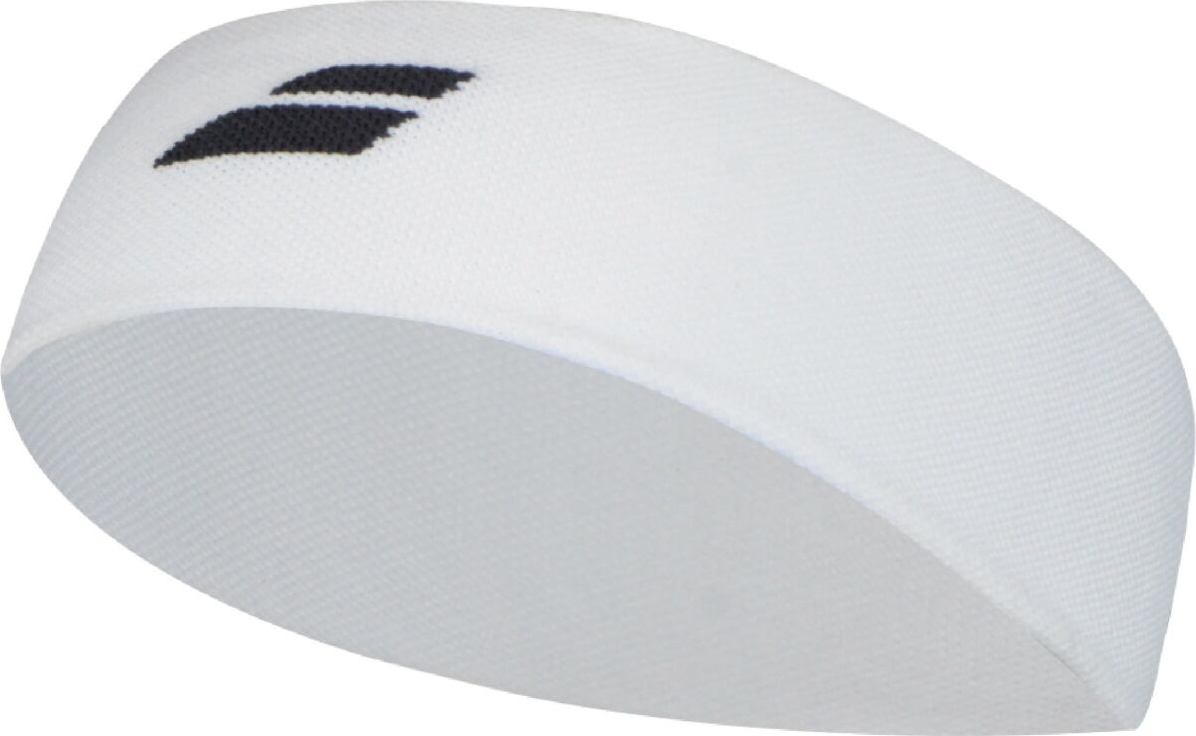 Babolat Logo Headband čelenka bílá-černá