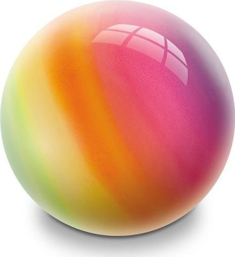 Míč dětský MONDO DUHA 140mm vícebarevná 05066