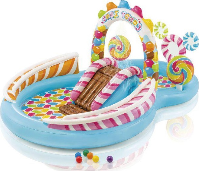 Hrací centrum Candy Zone Intex 57149 295x191x130 cm 57149