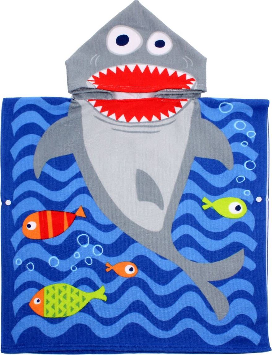 Merco Shark dětské plážové pončo