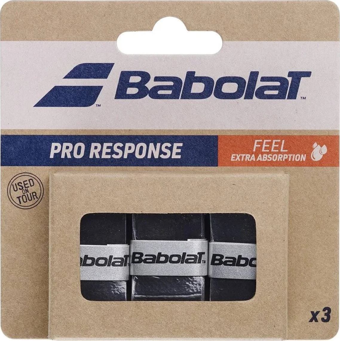 Babolat Pro Response X3 overgrip omotávka tl. 0,45 mm černá