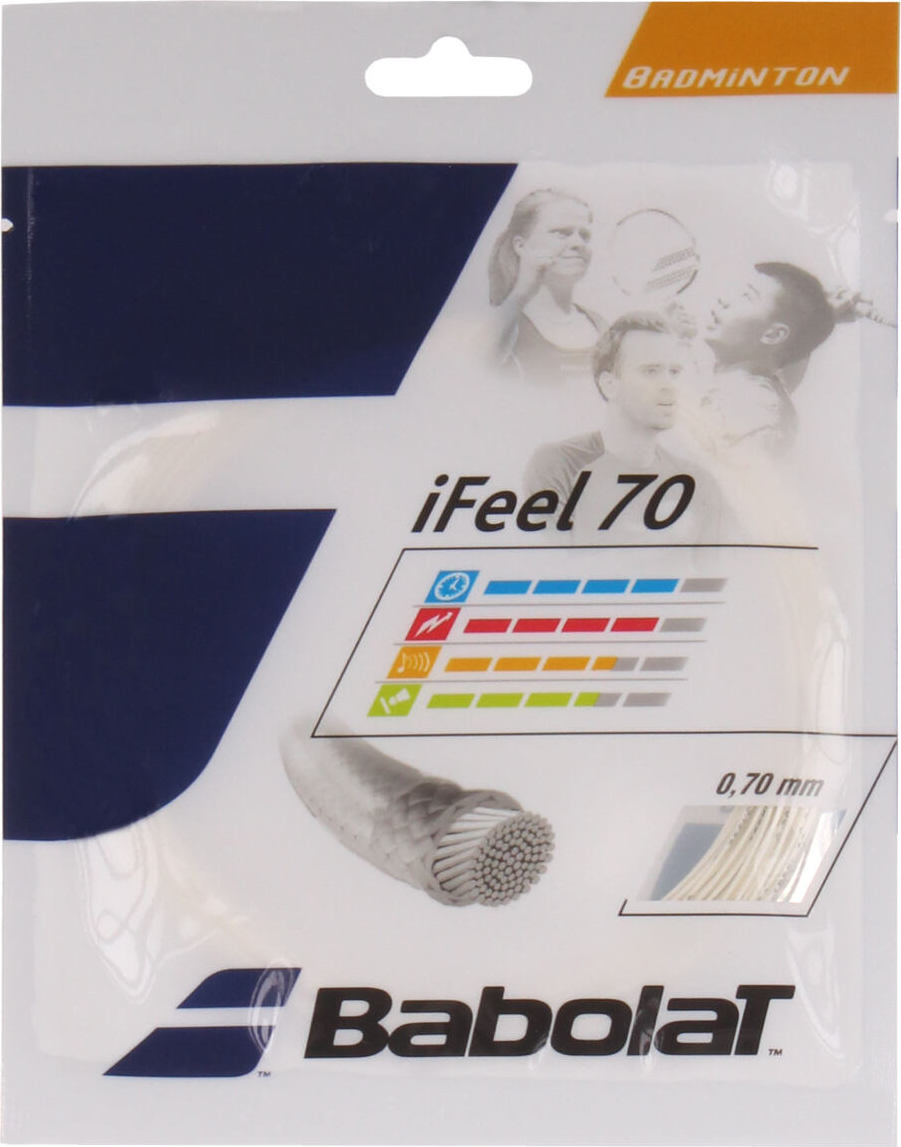 Babolat iFeel 70 badmintonový výplet 10,2 m bílá