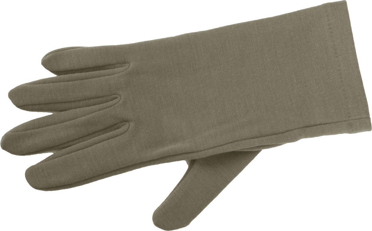 Lasting merino rukavice RUK hnědé Velikost: S