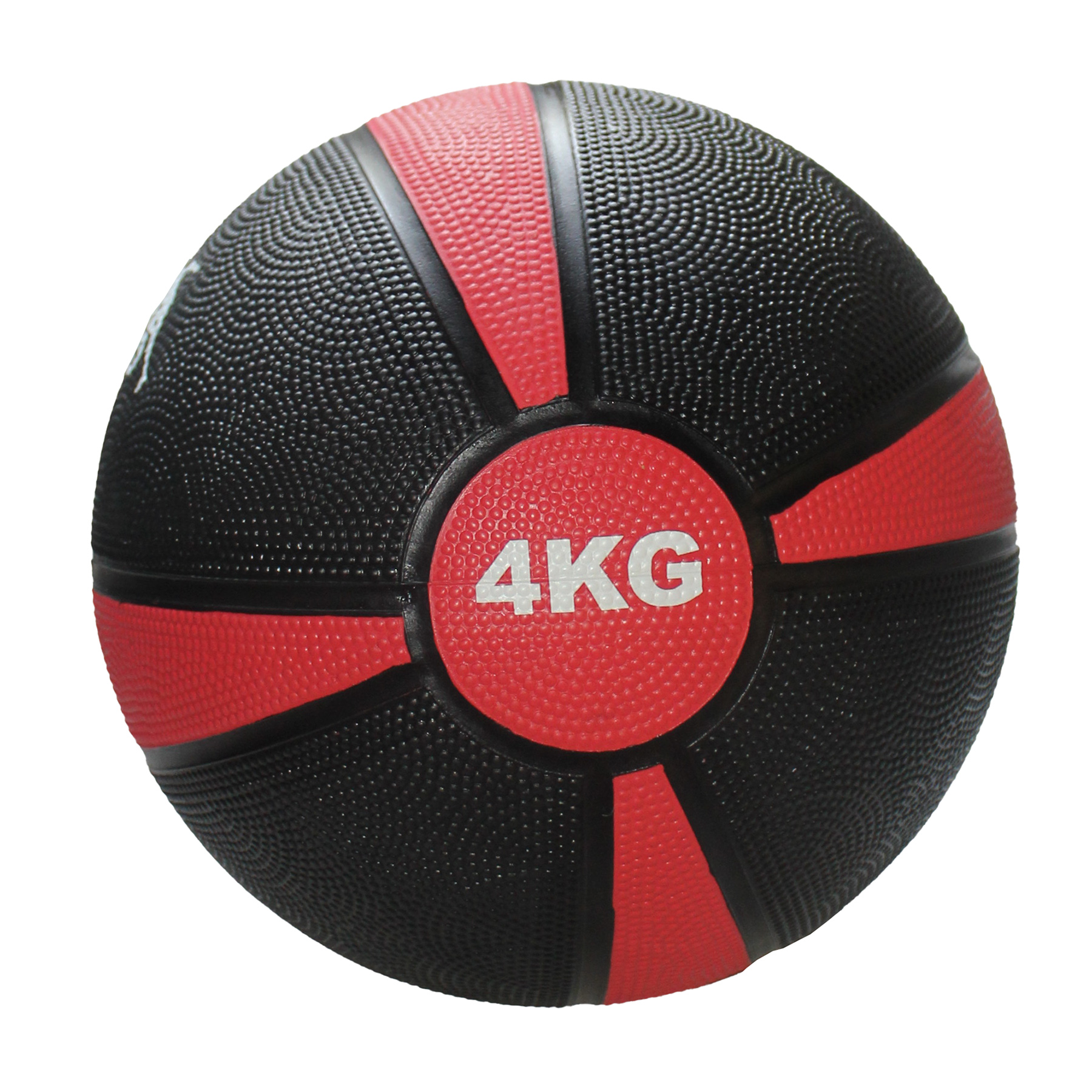 Merc sport Medicinální míč 4 kg – gumový červený