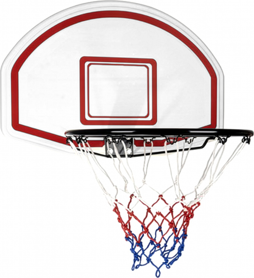 Panel na basket Sedco 3201B WHITE - koš + síťka 60*40cm 3201B