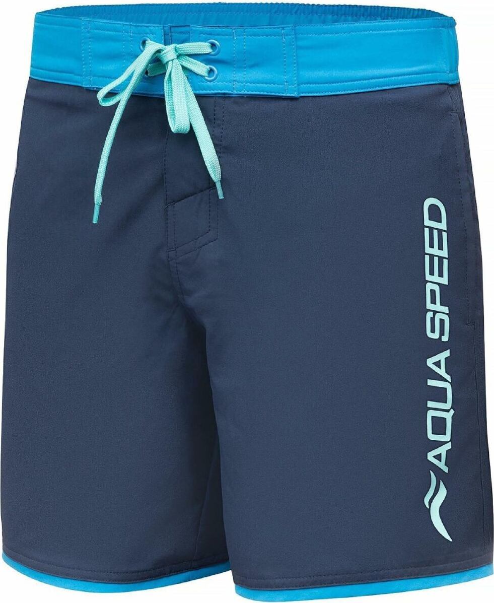 Aqua-Speed Evan pánské plavecké šortky modrá AKCE Velikost oblečení: L