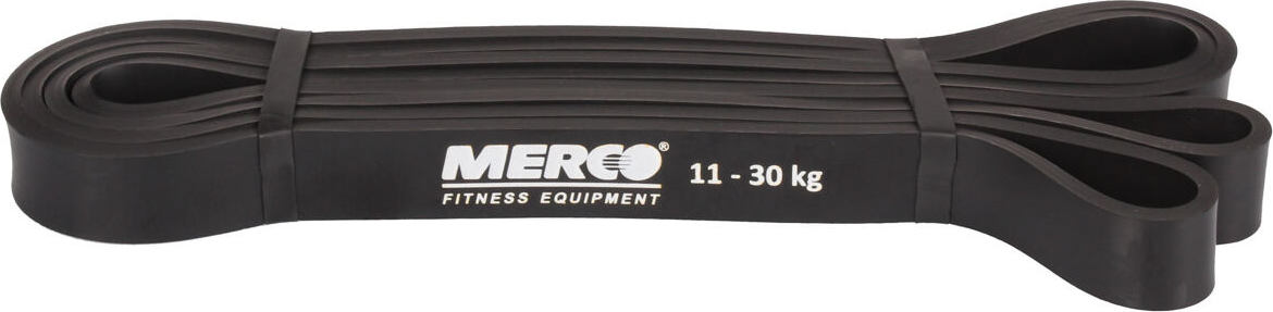 Merco Latex Force Band posilovací guma 21 mm černá