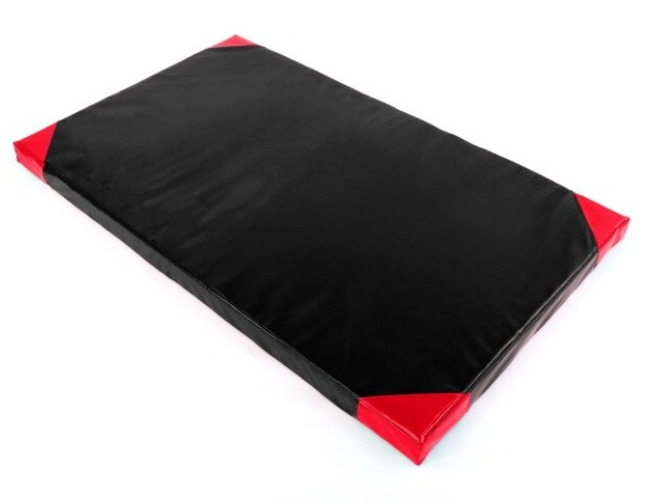 Merc sport Gymnastická žíněnka 200 × 100 × 6 cm černo-červená