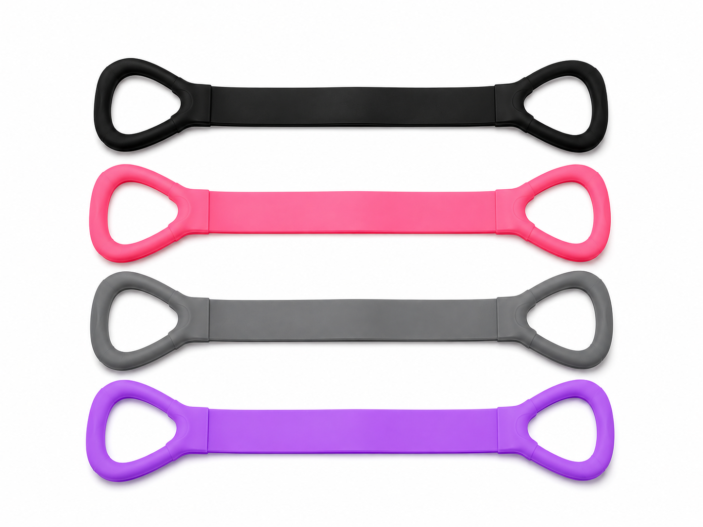 Merc sport Flexi Pullers 4 Set – sada posilovacích gum s úchyty