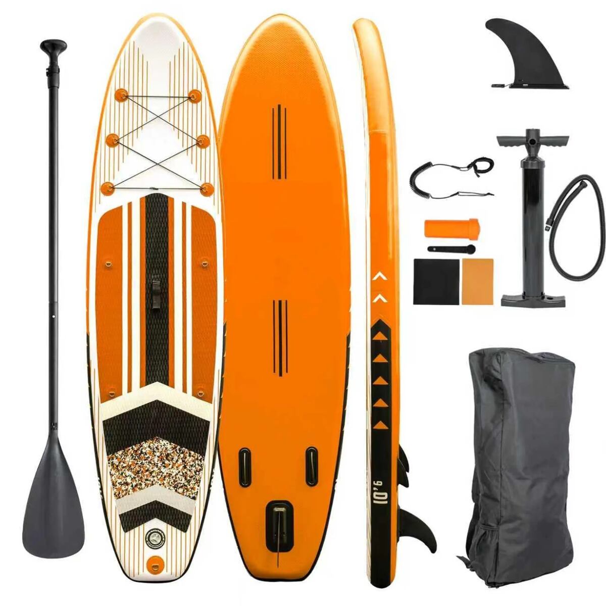 e4fun Allround Stand Up Paddle Board oranžová