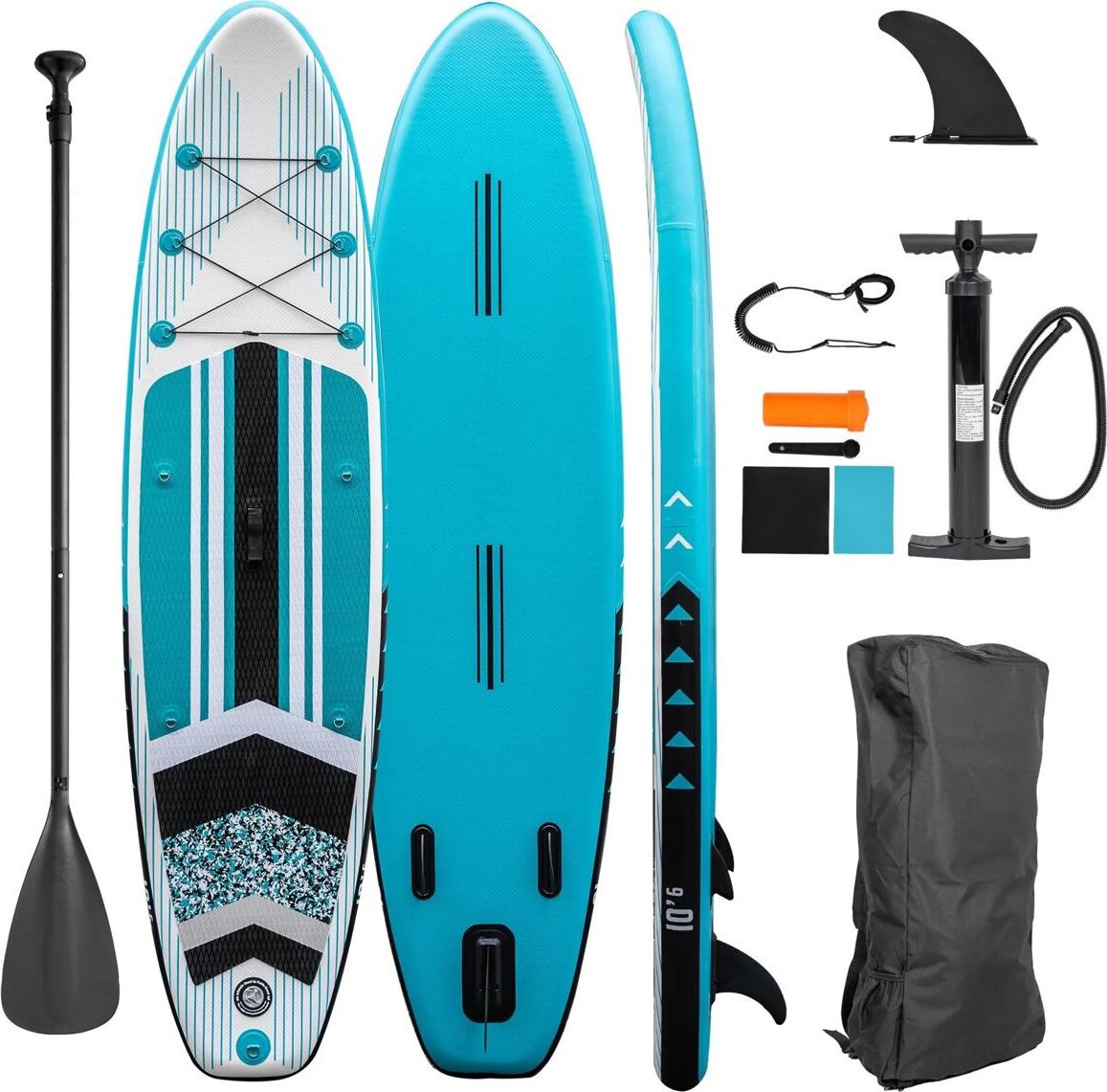 e4fun Allround Stand Up Paddle Board tyrkysová