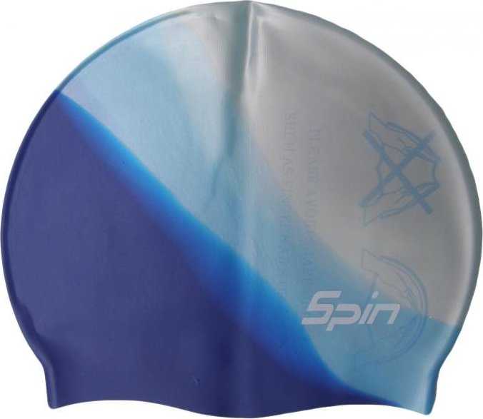 EFFEA Koupací čepice SILICON SPIN 1128 modrá 5106MO