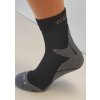 Sportovní ponožky daily Mercox black (velikosti XL)