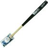 Baseball pálka dřevo 26-28 DŘEVO + MÍČEK černá 3283