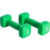 Činka NEOPREN P2I set 2x2 kg Zelená 2x2 kg