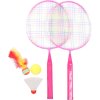 Training Set JR badmintonová sada růžová