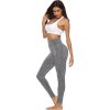 Motion Pants sportovní legíny šedá