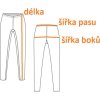 Vibe Fit sportovní legíny aqua
