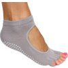 Grippy S2 ponožky na jógu, bezprsté šedá
