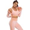 Yoga Sense fitness set dámský růžová
