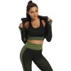 Yoga Sense fitness set dámský sv.zelená (Velikost oblečení S)