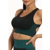 Yoga Sense fitness set dámský zelená tm.