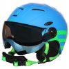 Rider PRO dětská lyžařská helma modrá