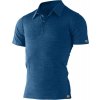 Lasting pánská merino polo košile ELIOT modrá