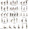 Činka kettlebell Exercise Black 16 4635