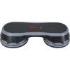 Fitness step bedýnka SEDCO 776TR - 100x33x12/17/22cm černá 776TR