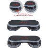Fitness step bedýnka SEDCO 776TR - 100x33x12/17/22cm černá 776TR