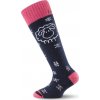 Lasting dětské merino lyžařské ponožky SJW černé
