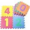 Dětská hrací podložka s čísly Sedco 30x30x1,2 cm - 10ks  0171F