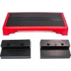 Bedýnka aerobic step SP1013 90x37x15-25 cm červená/černá SP1013