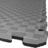 TATAMI PUZZLE podložka - Dvoubarevná - 50x50x2,0 cm podložka fitness černá/šedá ELG 520 CESE