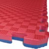 TATAMI PUZZLE podložka - Dvoubarevná - 50x50x2,0 cm podložka fitness červená/modrá ELG 520 MOCE