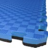 TATAMI PUZZLE podložka - Dvoubarevná - 50x50x2,0 cm podložka fitness černá/modrá ELG 520 MOCR