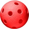 Florbalový míček UNIHOC CRATER červená 3611CE