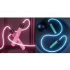 Svítící švihadlo SEDCO LUMINOUS JR1022 2,8 m růžová JR1022-RU