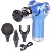 Massage Gun Mini vibrační masážní pistole modrá