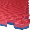 TATAMI PUZZLE podložka - Dvoubarevná - 100x100x4,0 cm šedá/modrá ELG 1040MOSE