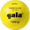Míč medicinbal Gala plastový 1 kg žlutý  39471