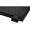 Zátěžová/Fitness podlaha SEDCO EPDM FULLY FINE RUBBER 50x50x1,5 cm černá 505015FINE