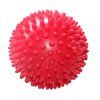 Masážní míček Soft s bodlinami 9 cm – červený