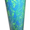 Foam Roller EVA 90 cm – masážní válec modro/zelený 90cm