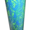 Merco Yoga masážní válec EVA Foam Roller modro/zelený