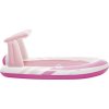 Nafukovací lehátko INTEX 57804 PINK PARADISE BOAT FLOAT 244x119x97cm  57804